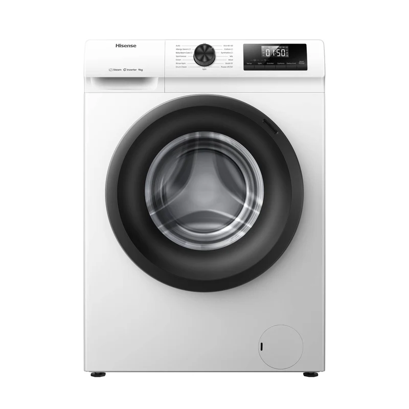 Hisense WF1Q9041BW Lavatrice 9 Kg 1400 Giri/min Caricamento Frontale Bianco
