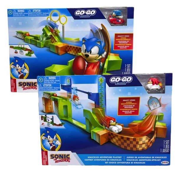 Playset Sonic Go Go Racers Sonic Assortito