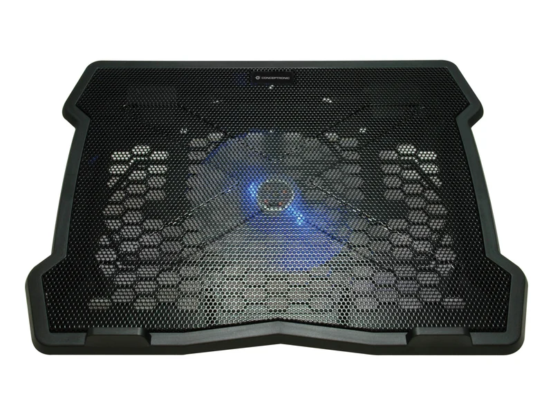 Conceptronic THANA05B Base di raffreddamento per laptop 15.6" nero 1 ventilatore