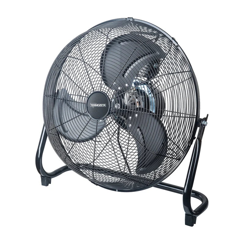 Termozeta Bassotto XL Plus Ventilatore industriale nero da pavimento alta velocità