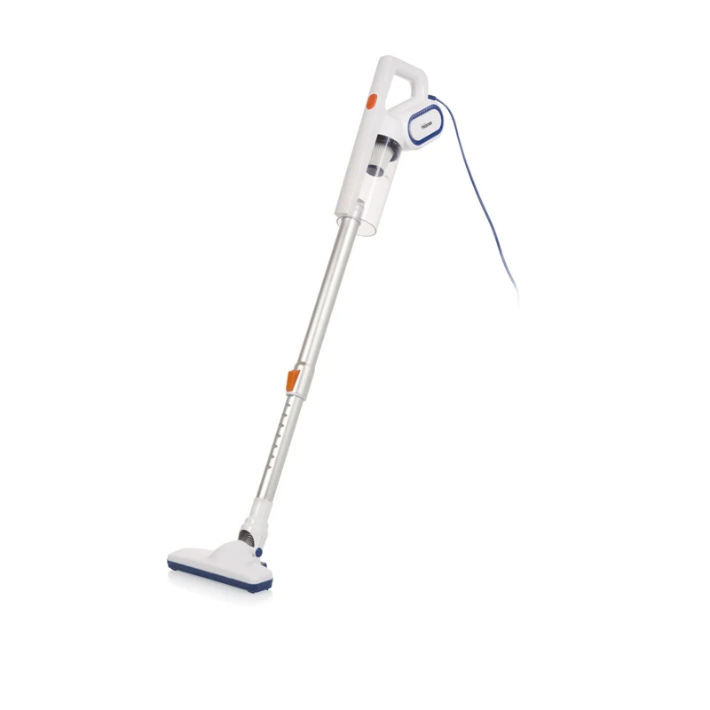 Tristar Aspirapolvere a Bastone 2 in 1 SZ-2308 400W Filtro HEPA 11 Senza Sacchetto 0,5L Cavo 6m Bianco