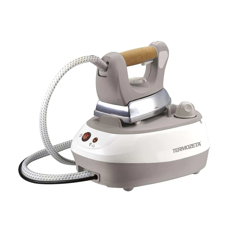 Termozeta Valentina Ferro da Stiro con Caldaia 74361T 2200W 3 bar Piastra in Alluminio Tortora