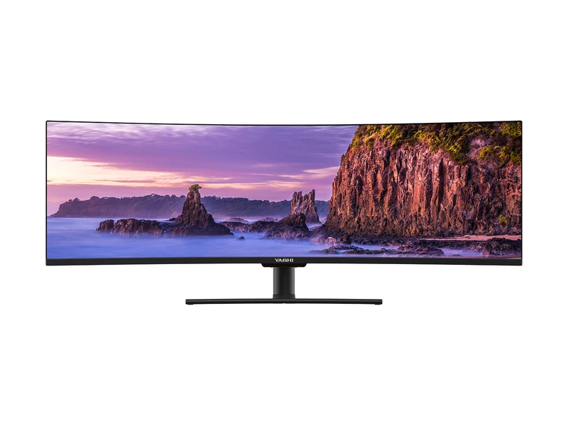 YASHI Monitor Curvo 49" 4K Ultra HD 144Hz HDR YZ4908 - Schermo Gaming VA