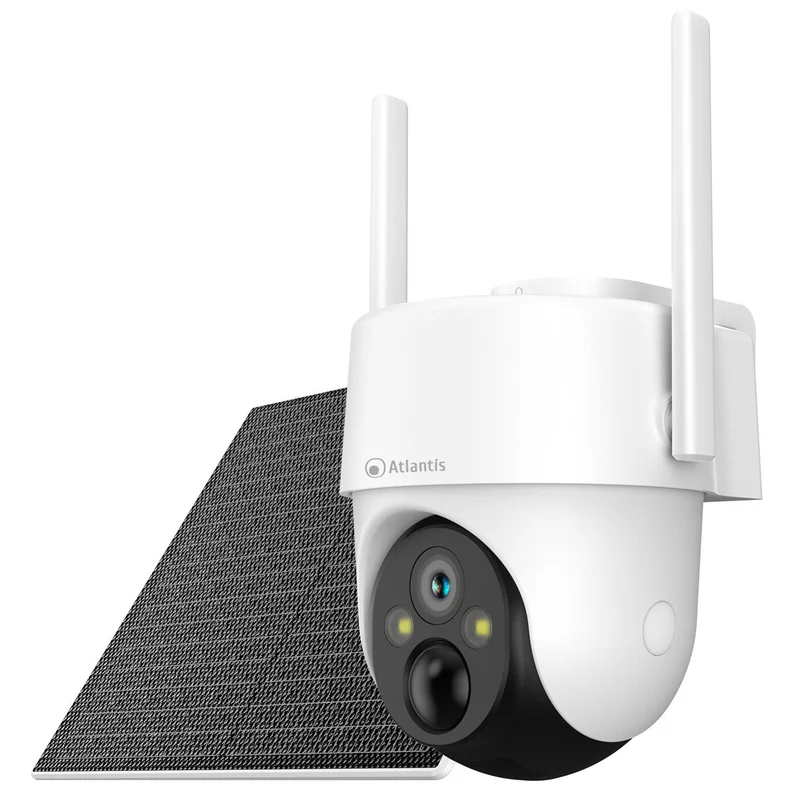 Atlantis Land Volta Pro 4G A16-VL70P-4G Telecamera IP Esterno Wireless 3MP PTZ Bianco