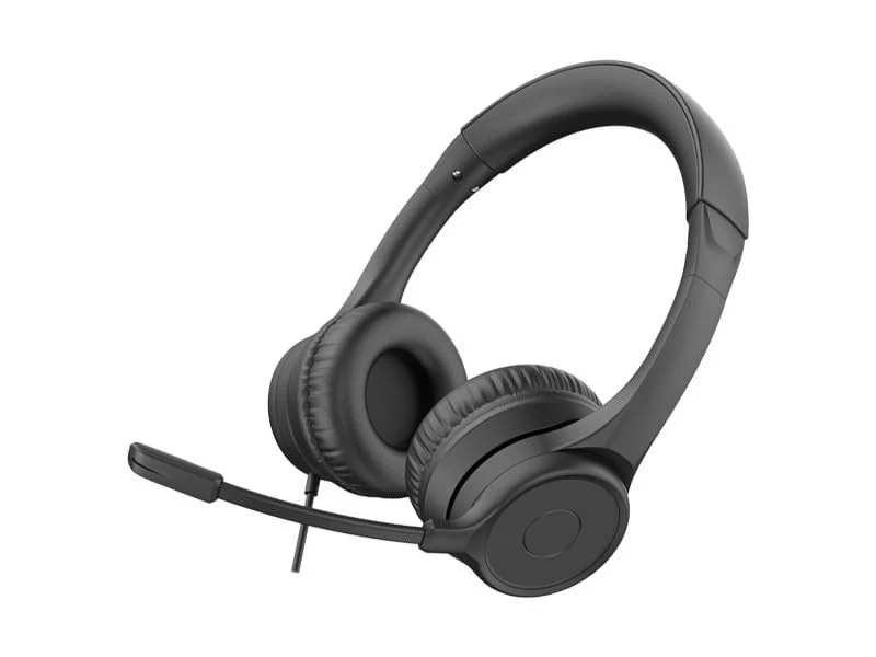 ADJ Cuffia con Microfono USB Ring BK Controller Volume su Cavo 2m 32Ohm Nero