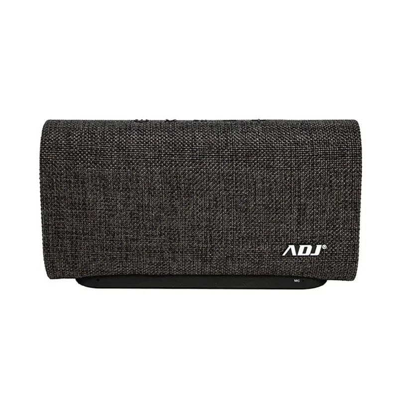 ADJ Compact-Sound Altoparlante Bluetooth 5.0 Portatile Stereo 25W Grigio con Vivavoce, AUX e Slot MicroSD