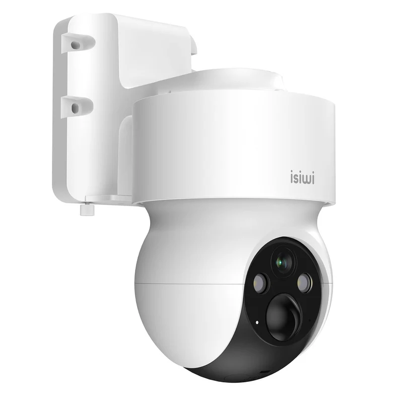 Isiwi Telecamera Motorizzata 4G Esterno 2K 3MP PTZ IP65 Alexa/Google ISW-PTBTE4G3MP