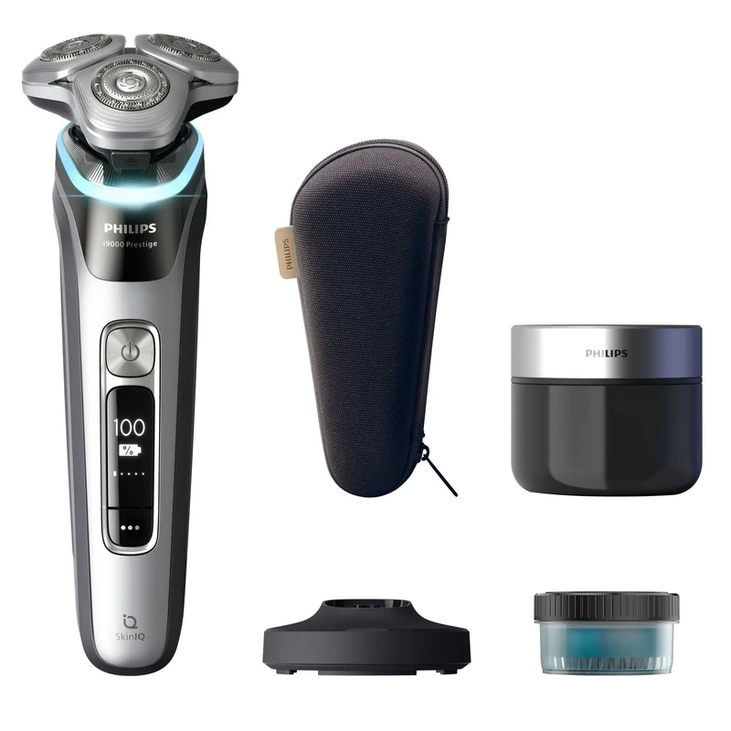 Philips Rasoio Elettrico Wet&Dry i9000 Prestige XP9204/30 con SkinIQ