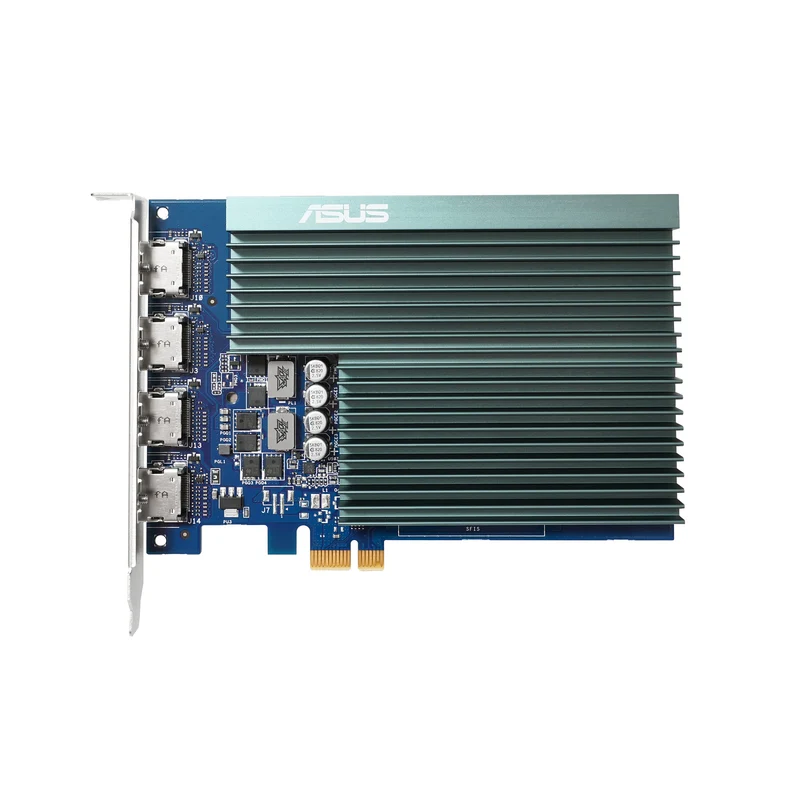 ASUS GeForce GT 730 2GB GDDR5 4 porte HDMI Raffreddamento passivo GT730-4H-SL-2GD5