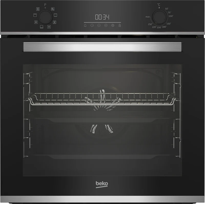 Beko BBIM13300X Forno Elettrico da Incasso 72L Termoventilato Acciaio Inox