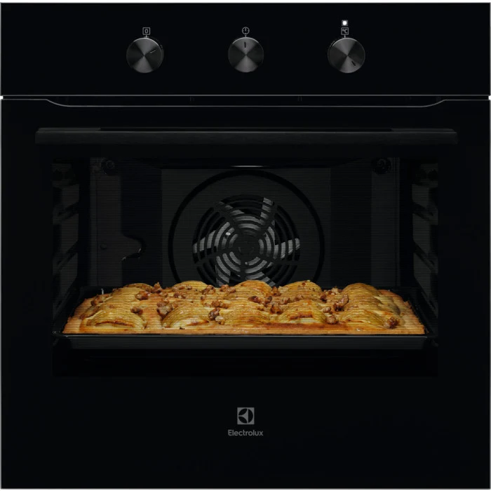 Electrolux KOHHH04K Forno Elettrico Nero 68L Ventola Singola