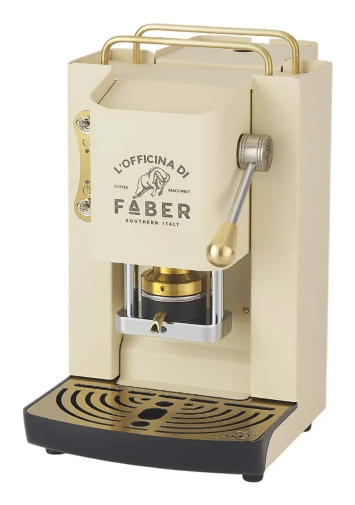 Faber Macchina Caffè Cialde Automatica/Manuale 1,3L 15 bar Bianco Acciaio Inox