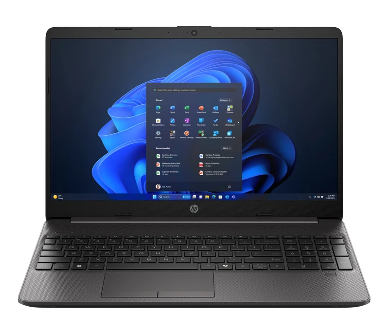HP Notebook 250R G9 15.6" Intel Core Ultra 5 120U 8GB RAM SSD 512GB Full HD Wi-Fi 6 Windows 11 Pro Nero
