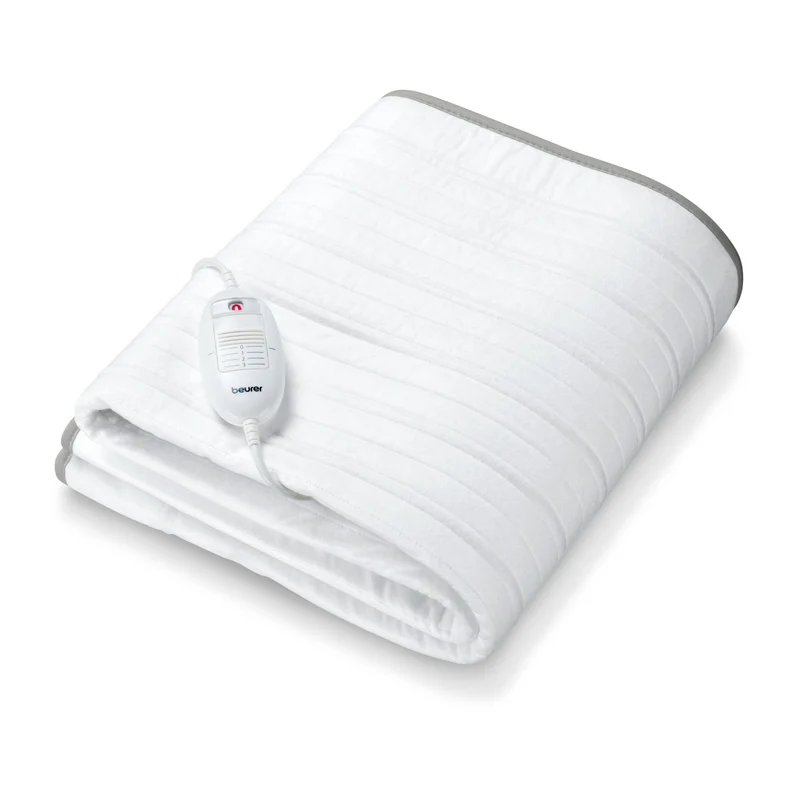 Beurer Coprimaterasso Termico TS 15 Bianco 1 Persona 3 Livelli di Temperatura