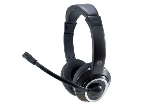 Conceptronic POLONA02BA Cuffie Gaming Cablate Stereo Padiglione Nero con Microfono