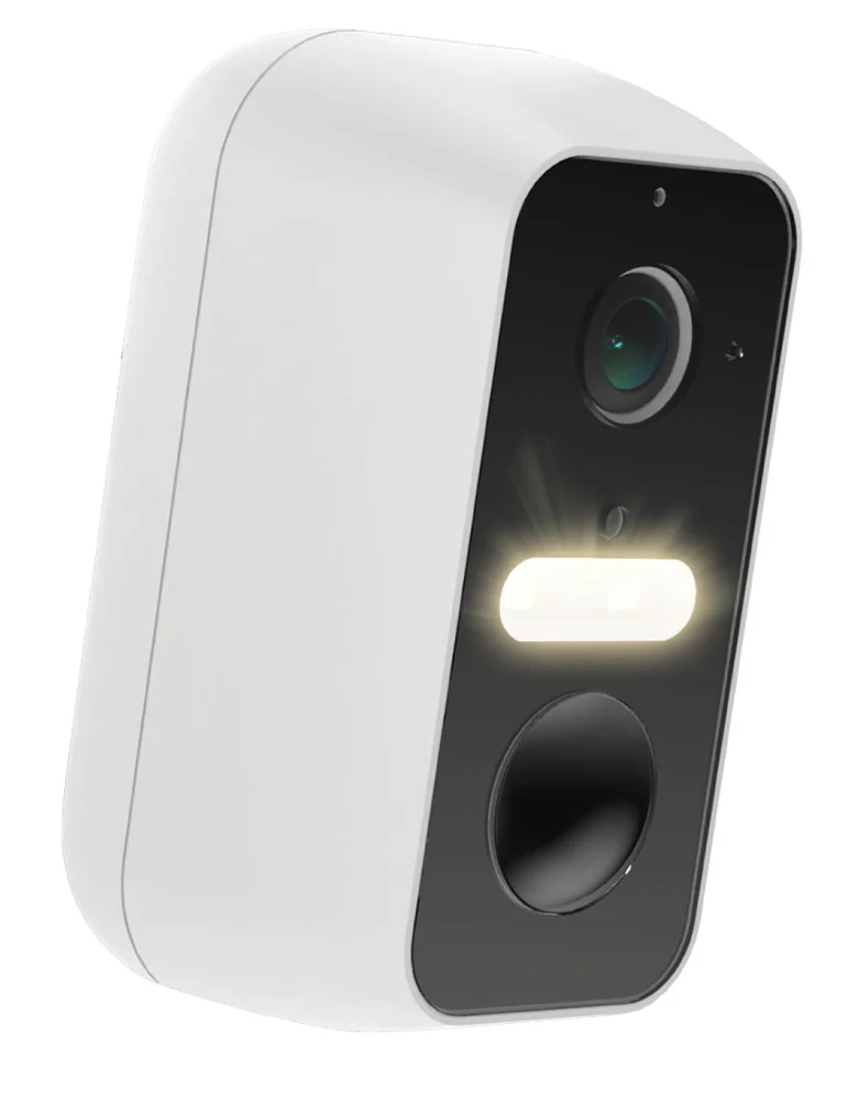 Isiwi Telecamera IP Wireless 5MP Interno/Esterno fri+ ISW-BBT5M Bianca Visione Notturna