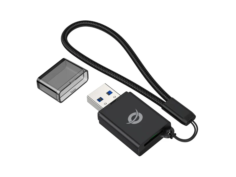 Conceptronic BIAN07B Lettore di Schede USB 3.2 Gen 1 MicroSD/SDHC/SDXC Nero
