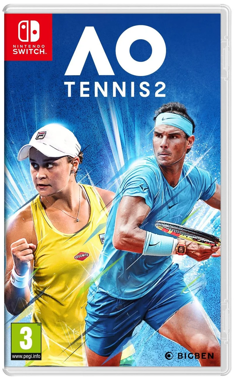 Big Ben Australian Open Tennis 2 Switch Gioco Sportivo Multicolore