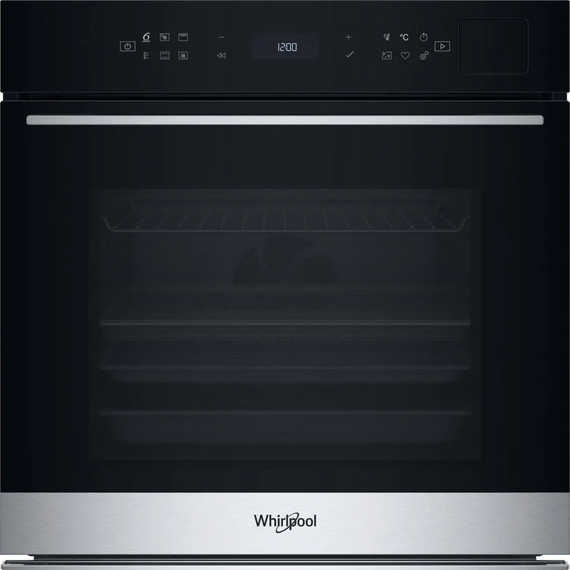 Whirlpool WOI7A8HT0SXA Forno Incasso Multifunzione Elettrico 73L Nero Inox