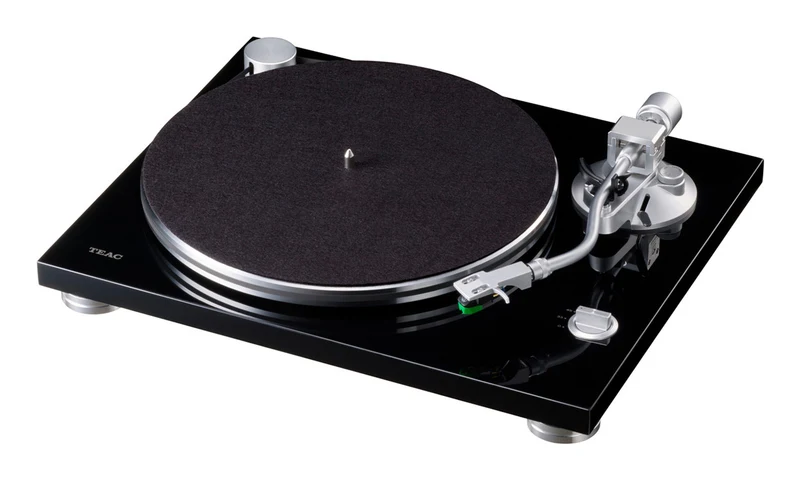 TEAC TN-3B-SE-B Giradischi Manuale a Cinghia Nero con Preamplificatore Integrato
