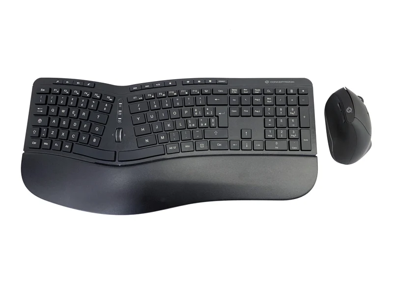 Conceptronic ORAZIO02IT Tastiera e Mouse Wireless QWERTY Italiano Full-size Nero