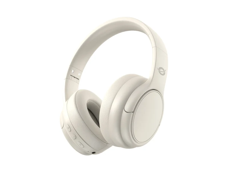 Conceptronic PARRIS03C Cuffia Bluetooth Stereo Circumaurale Crema 30h Batteria