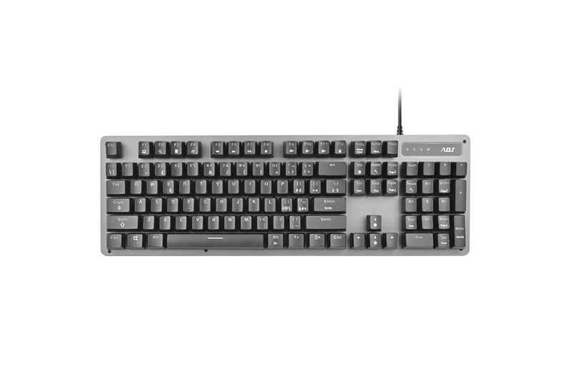 ADJ Tastiera Meccanica Bryck USB 104 Tasti Layout Italiano RGB LED Hot-Swap Anti-Ghosting Nera