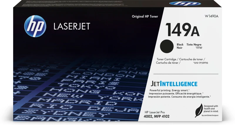 HP Toner Originale 149A W1490A Nero 2900 pagine per LaserJet Pro 4002 4102