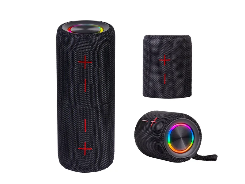 Trevi XR JUMP Altoparlante Portatile Stereo Wireless 20W IPX5 Nero con LED