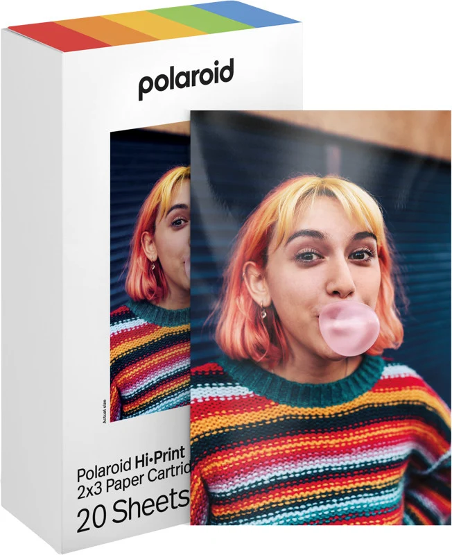 Polaroid Hi-Print Carta Fotografica 5.4x8.6 cm 20 Fogli per Polaroid Hi-Print