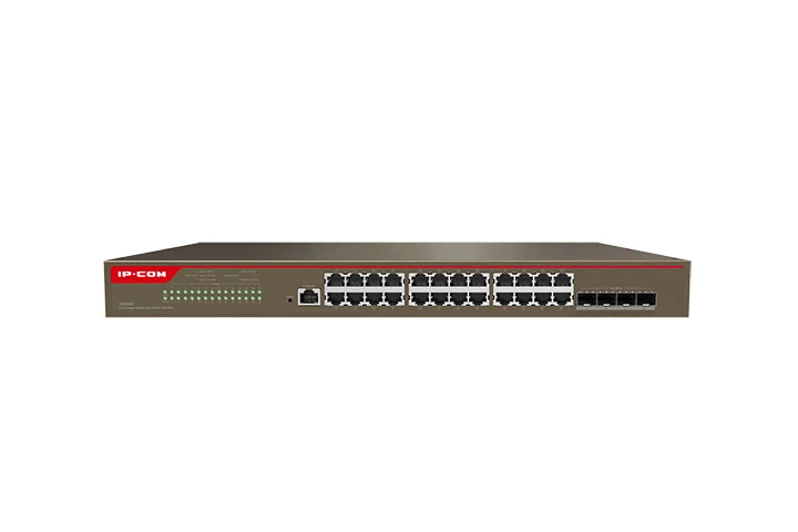 IP-COM Networks Switch Gestito L3 G5328X 24 Porte Gigabit Ethernet + 4 SFP+ 10G 1U Rack
