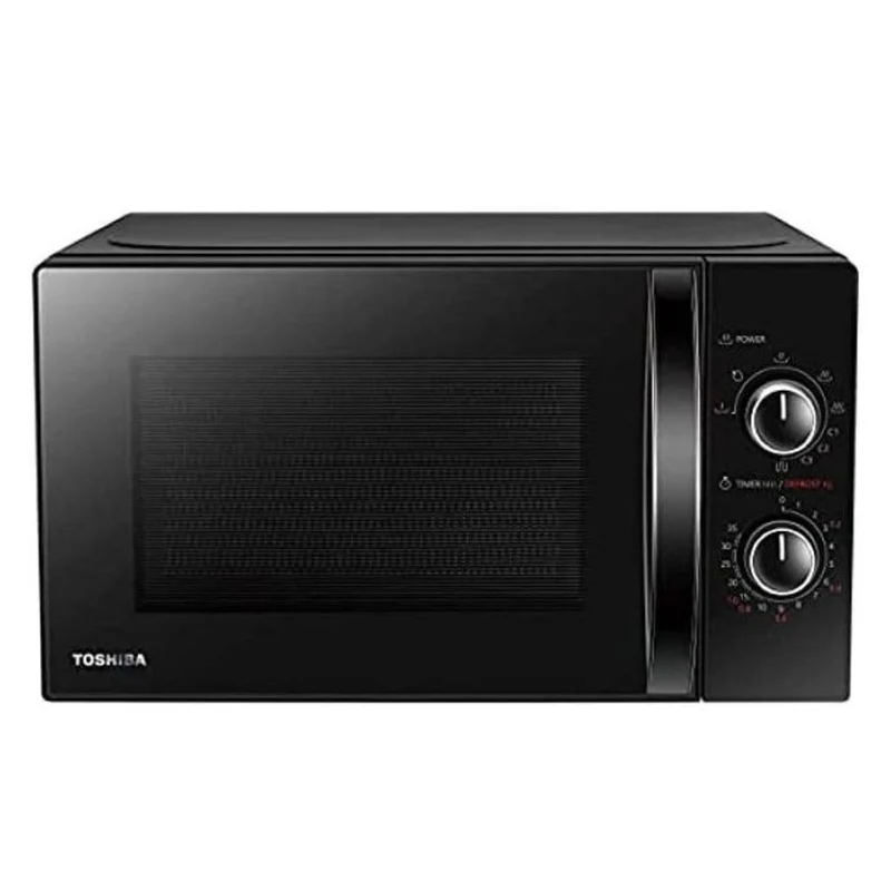 TOSHIBA Forno a Microonde MW-MG20P con Grill e Scongelamento Rapido, Nero