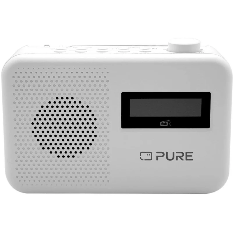 Pure Elan One 2 Radio Portatile Digitale DAB+ e FM Bluetooth Bianco