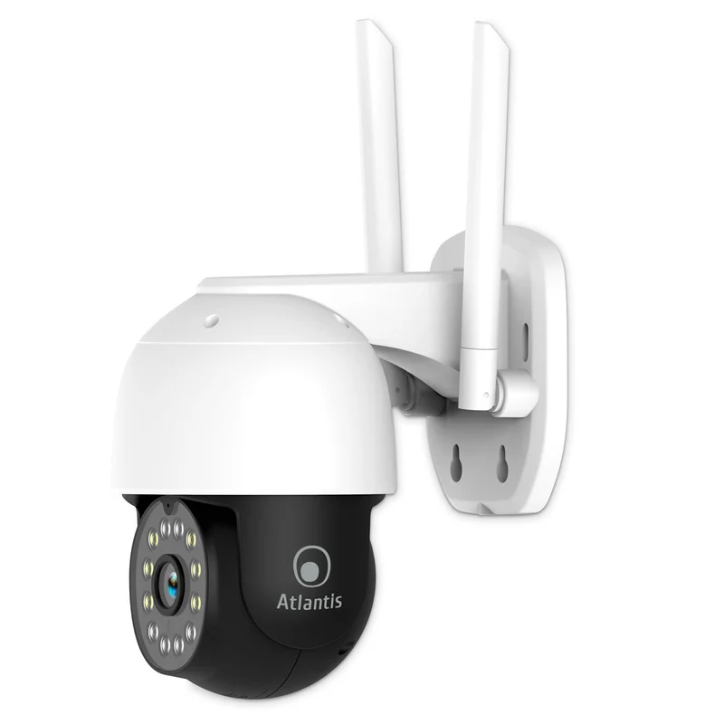 Atlantis Land A14SC970PT Telecamera IP Esterno Wireless 4MP Visione Notturna Bianco