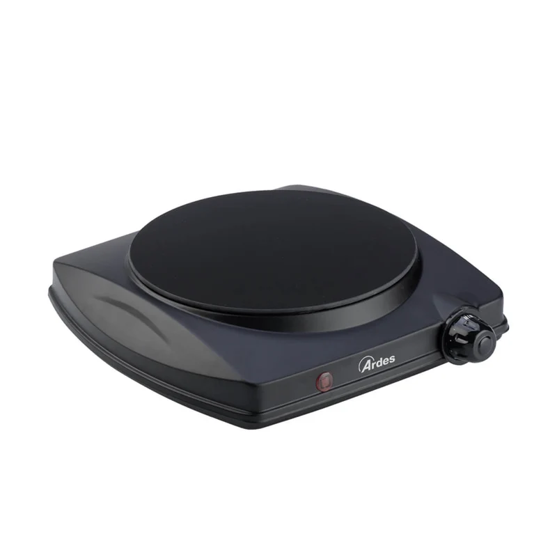 ARDES Fornello Elettrico in Vetroceramica ARFOCE01 a Infrarossi 1250W 1 Zona di Cottura