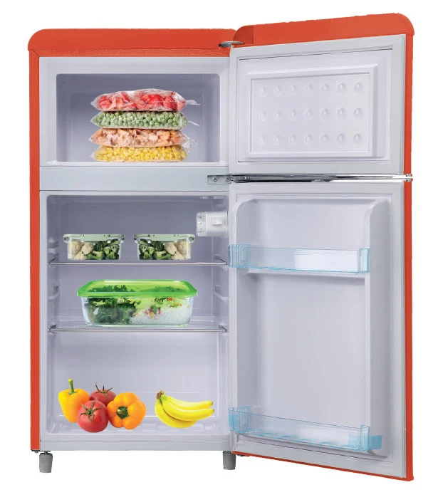 DCG Eltronic MF100RCDP frigorifero con congelatore Rosso 100L