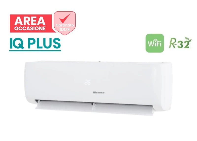 AREA OCCASIONI 2343 Unità Interna a Parete Hisense serie IQ PLUS 12000 Btu CJXR1202G R-32 Wi-Fi Integrato