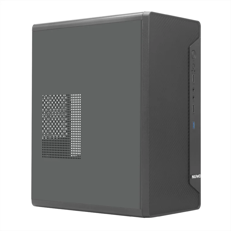Nuwo Case PC Mini Tower Opal ZK550 mATX Mini-ITX USB 3.0 Nero