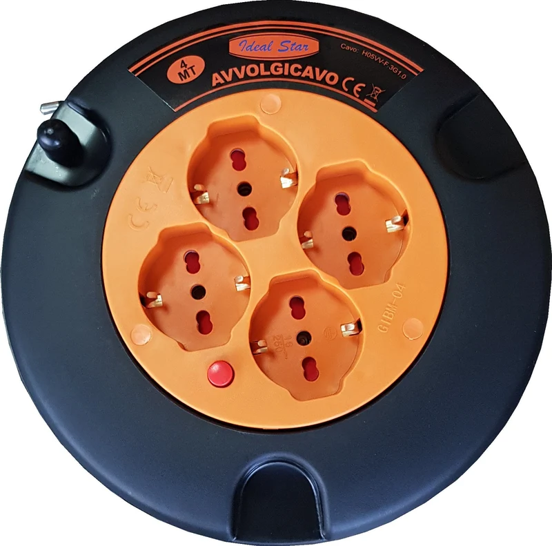 Avvolgicavo domestico Cardinale 4 mt