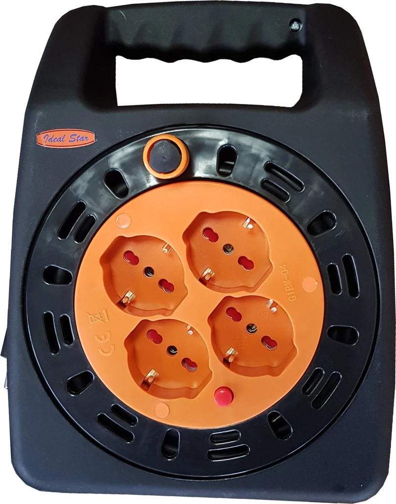 Avvolgicavo domestico Cardinale con manico 10 mt