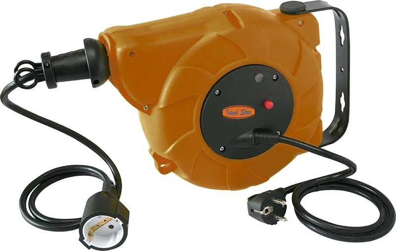 Avvolgicavo elettrico automatico Cardinale a molla 15 mt (13+2)