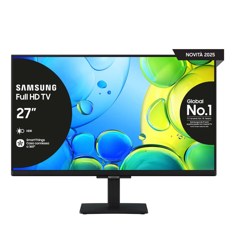 Samsung Smart TV 27" Full HD LED HDR UE27F6000FUXZT Nero - Televisore 68,6 cm