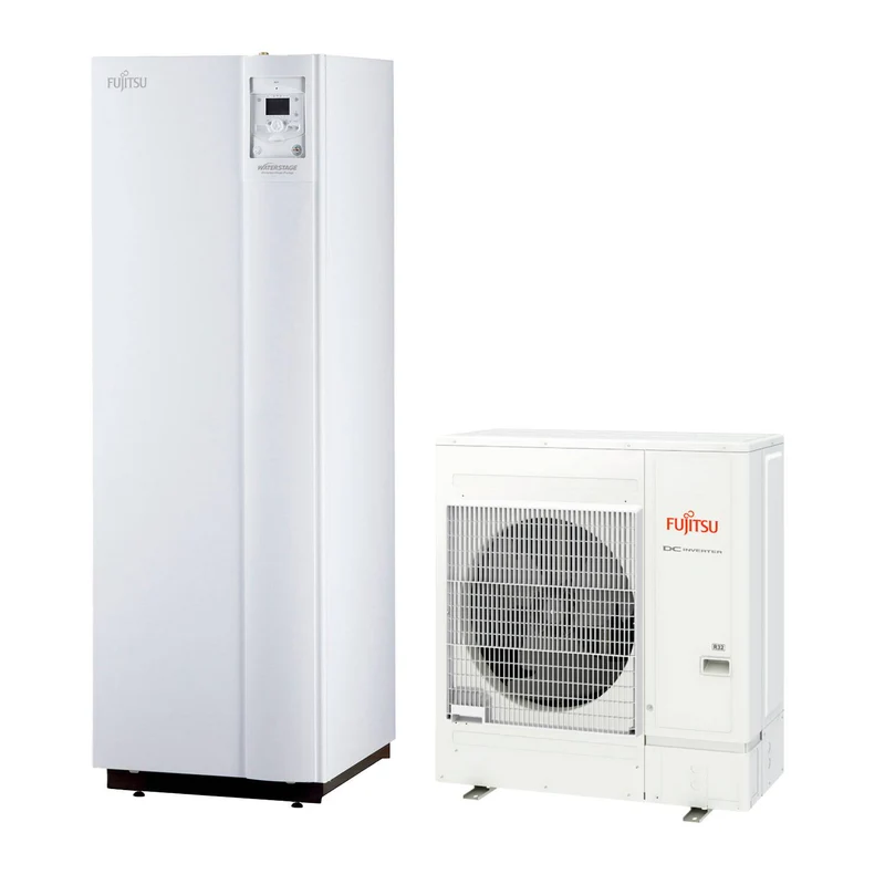 Pompa di Calore Splittata Fujitsu Waterstage serie Comfrot 10 R-32 con ACS Integrato