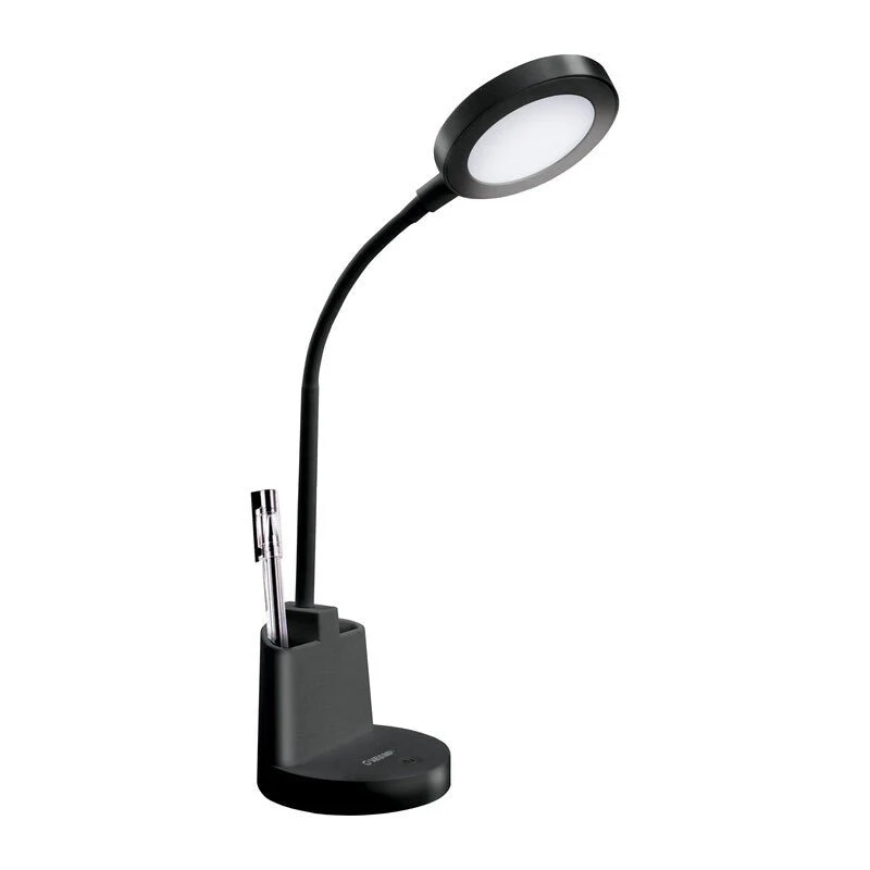 Lampada da tavolo a LED swan 2' colore nero — Velamp