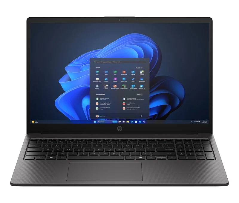 HP Notebook 250R G10 15.6" Full HD Intel Core 7 150U 16 GB RAM 512 GB SSD Windows 11 Pro Nero