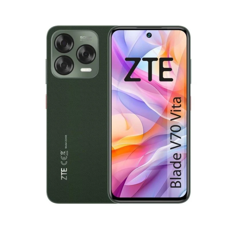 ZTE Blade V70 Vita Smartphone 6,7" HD+ 120Hz Octa Core 8 GB RAM 256 GB Android 14 Verde
