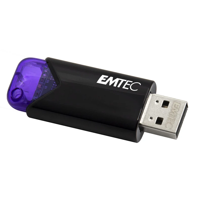 Emtec Click Easy B110 Chiavetta USB 128 GB USB 3.2 Gen 1 Tipo A Nero/Viola