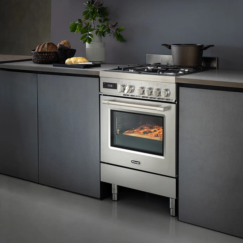 De'Longhi Piano Cottura a Gas da Incasso FFS 46 ASV 4 Fuochi 60 cm Avena