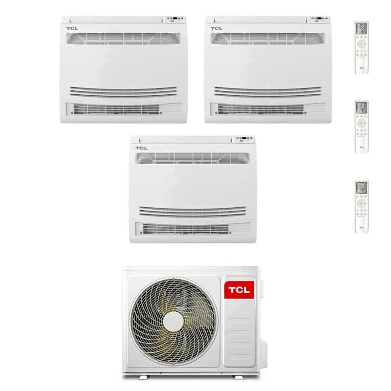 Condizionatore TCL Trial Split Inverter Console 9+12+18 con MT2730 R-32 Wi-Fi Integrato