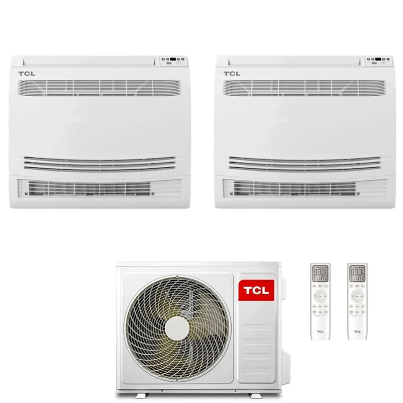 Condizionatore TCL Dual Split Inverter Console 12+12 con MT2730 R-32 Wi-Fi Integrato